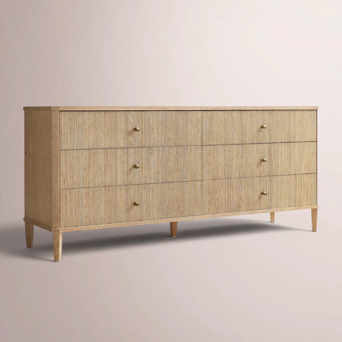 Lucienne Reeded Drawer Dresser