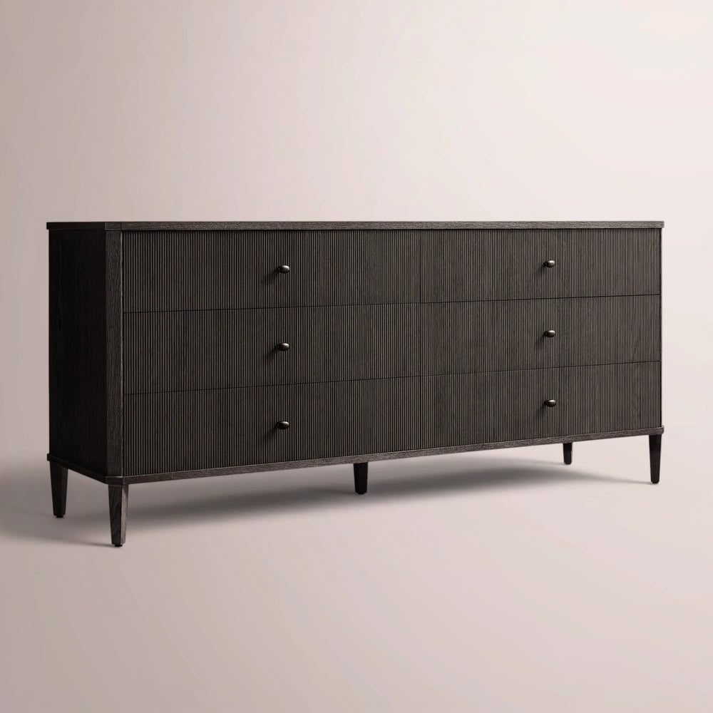 Lucienne Reeded Drawer Dresser