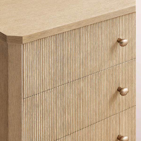 Lucienne Reeded Drawer Dresser