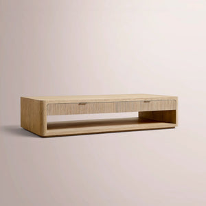 Camellia Coffee Table with Drawers