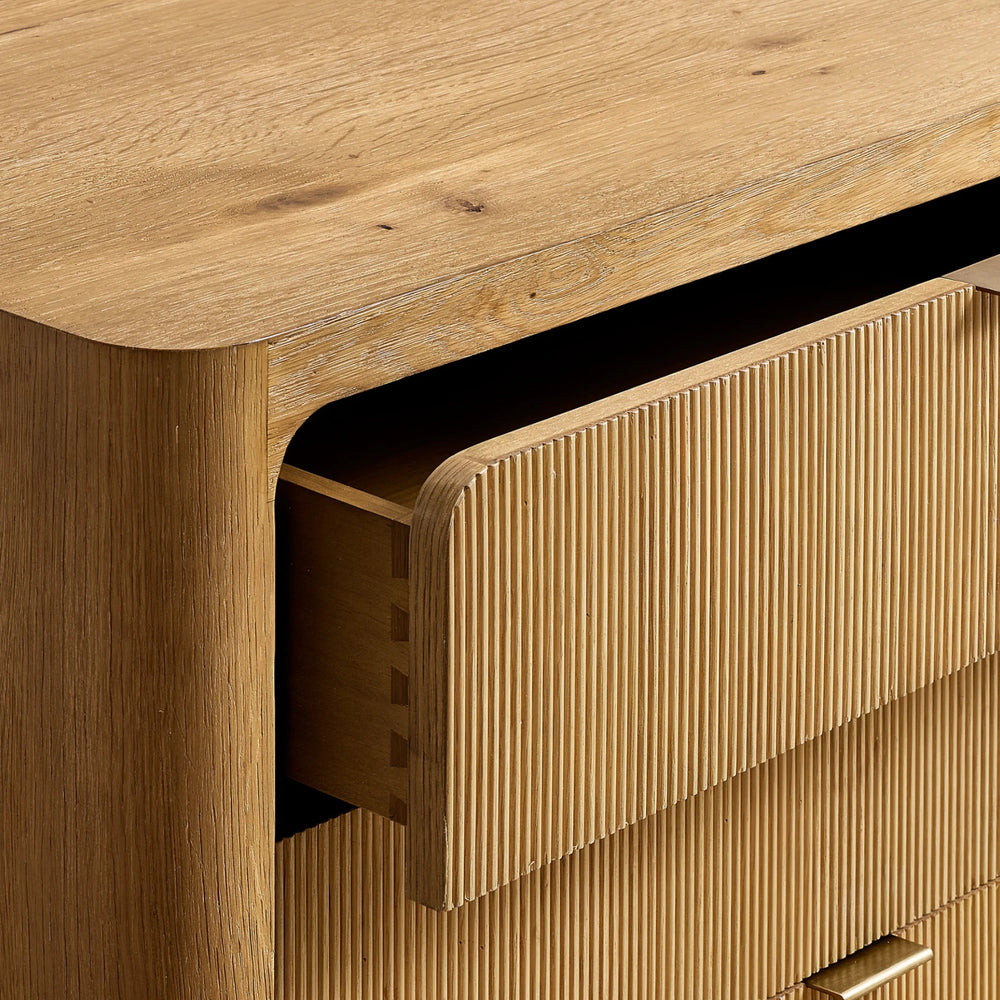Camellia Closed Bedside Table