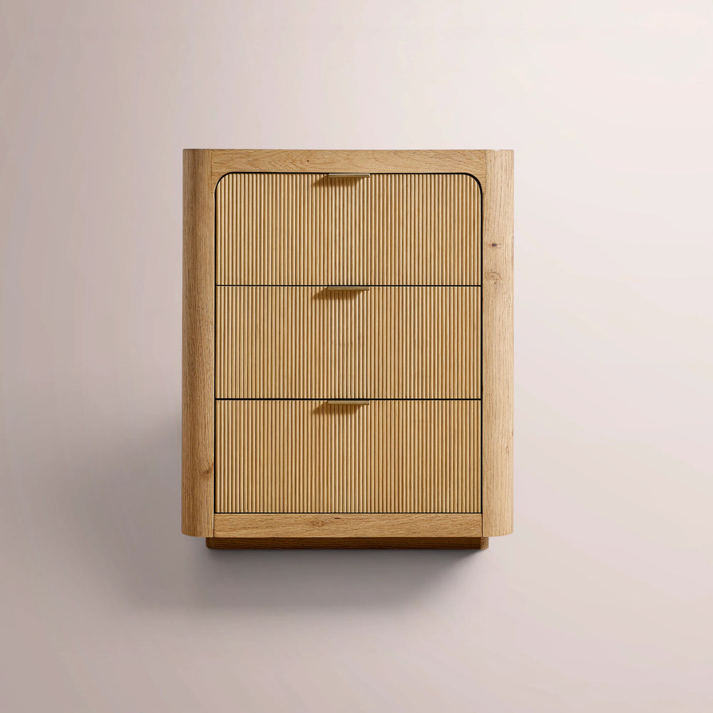 Camellia Closed Bedside Table