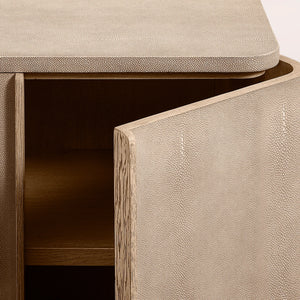 Linee Shagreen Sideboard