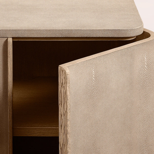 Linee Shagreen Sideboard