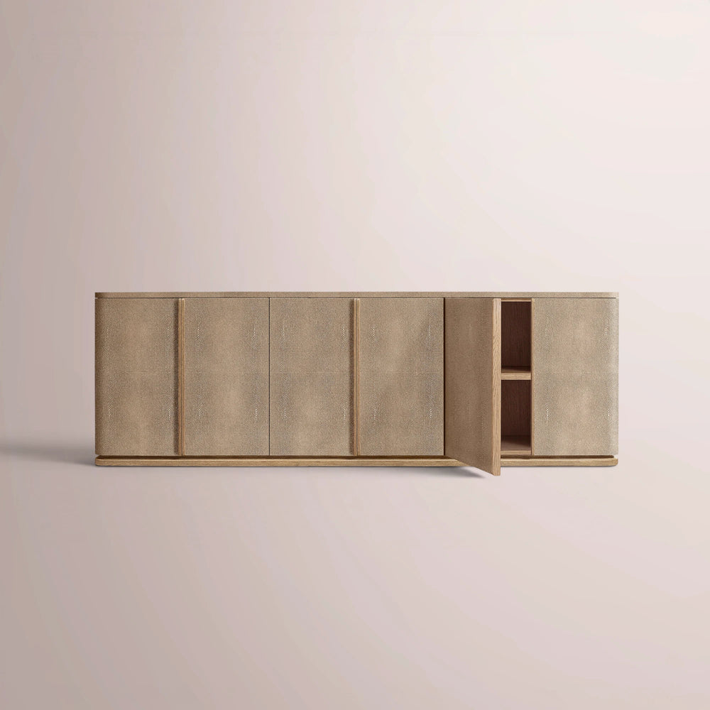 Linee Shagreen Sideboard