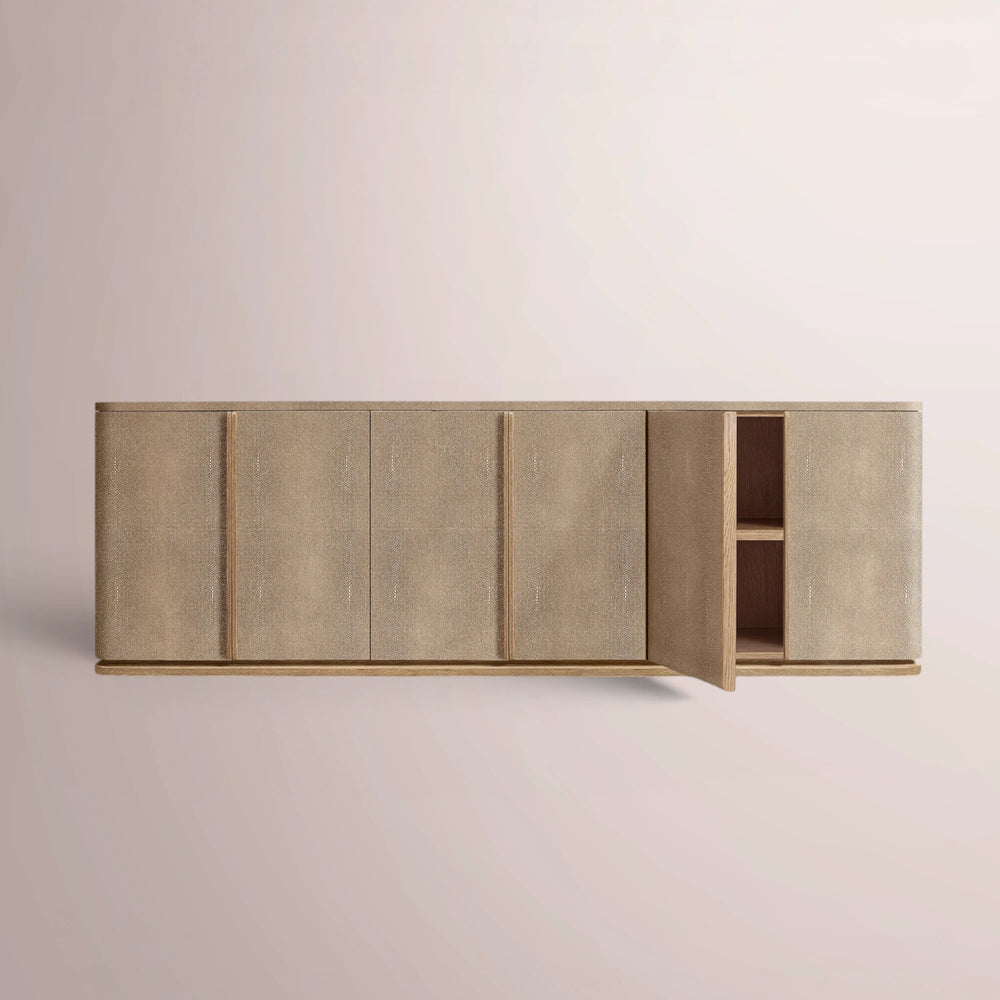 Linee Shagreen Sideboard
