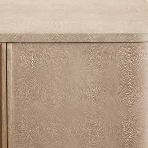 Linee Shagreen Media Console