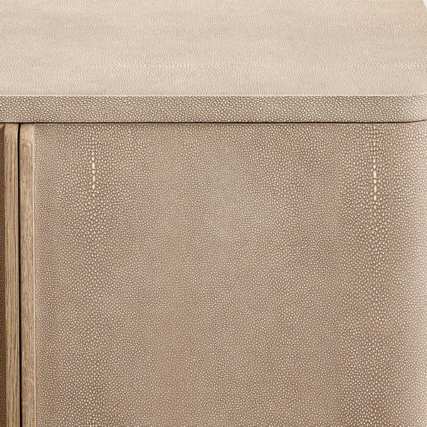 Linee Shagreen Media Console