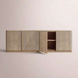 Linee Shagreen Media Console