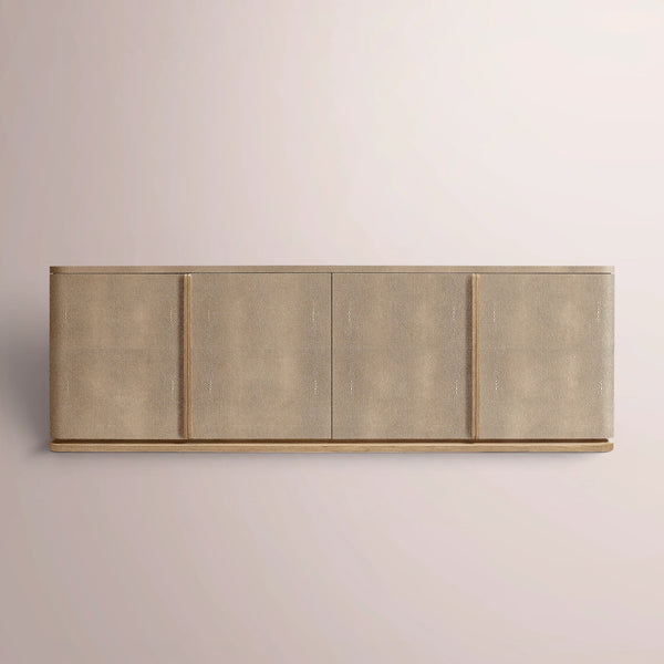 Linee Shagreen Media Console