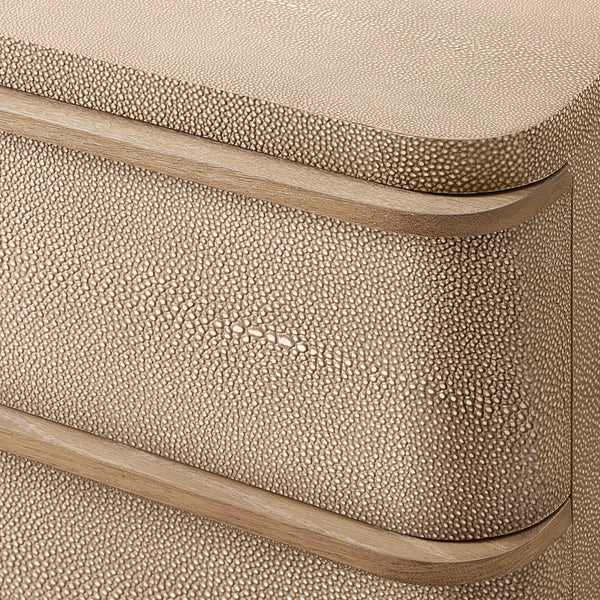 Linee Shagreen Drawer Dresser