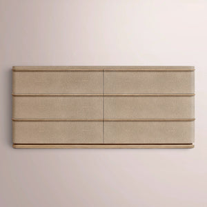 Linee Shagreen Drawer Dresser