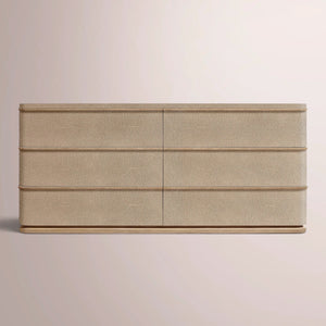 Linee Shagreen Drawer Dresser
