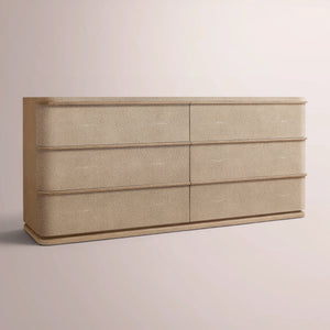 Linee Shagreen Drawer Dresser