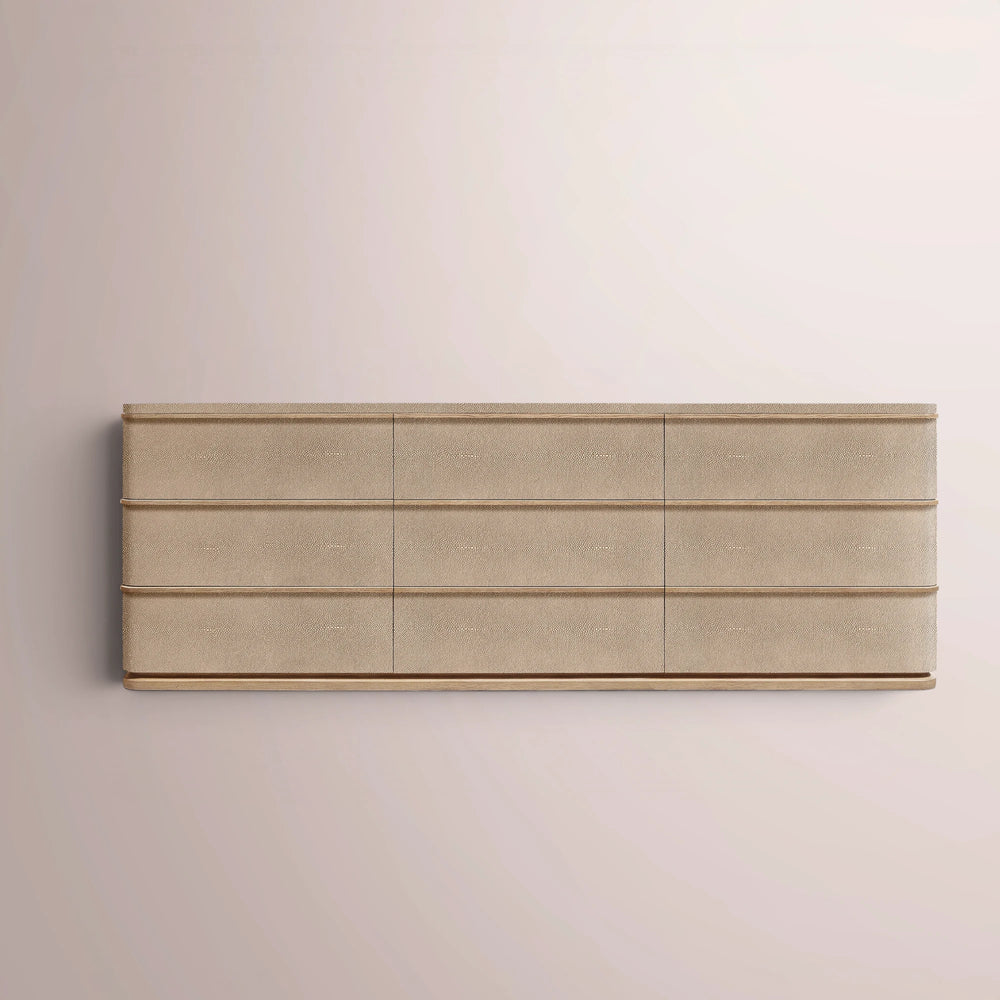 Linee Shagreen Drawer Dresser