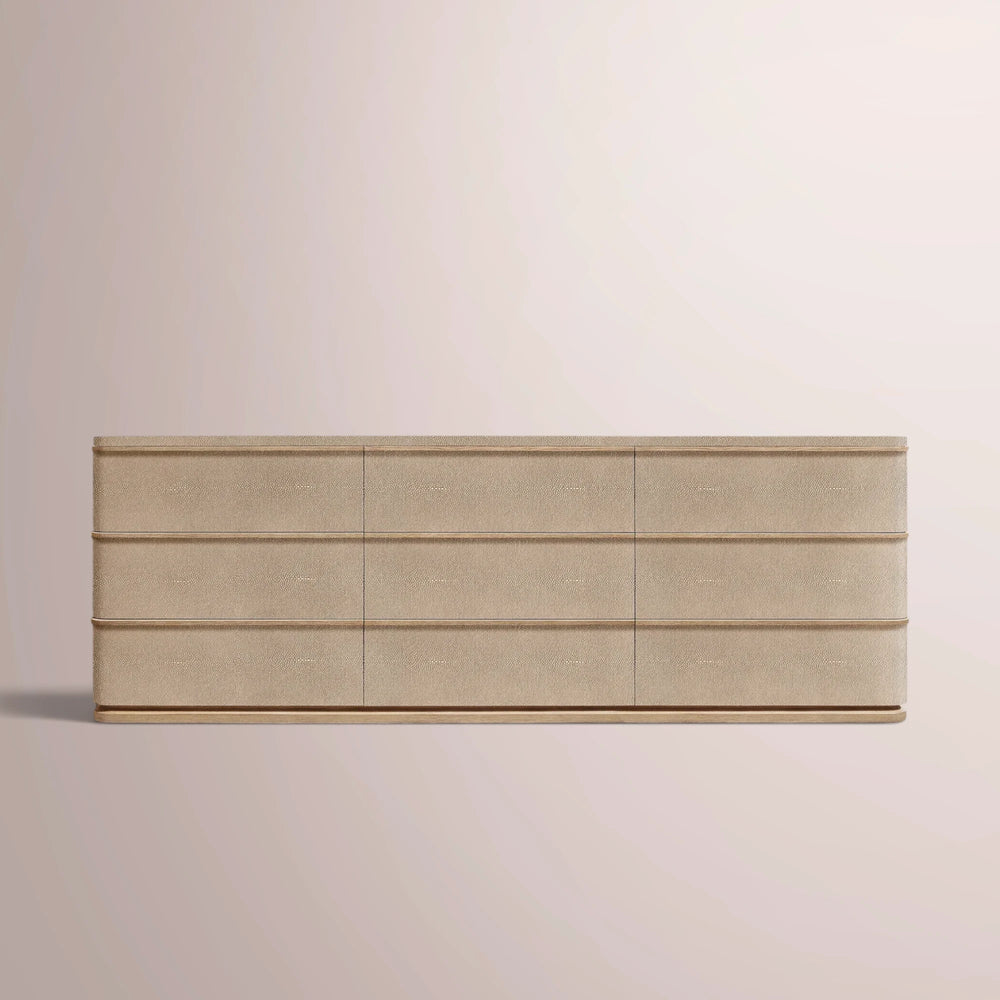 Linee Shagreen Drawer Dresser