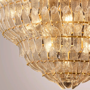 Amilar Clear Glass Round Chandelier