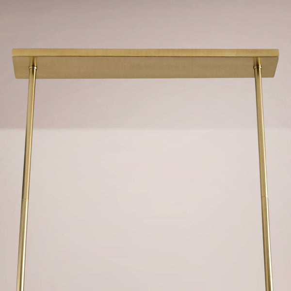 Aveline Alabaster Linear Chandelier