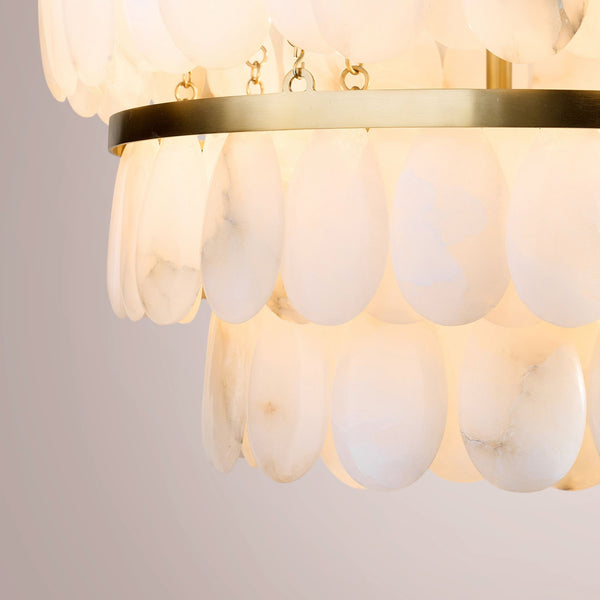 Aveline Alabaster Chandelier