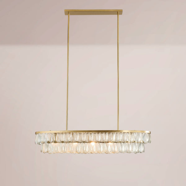 Aveline Glass Linear Chandelier