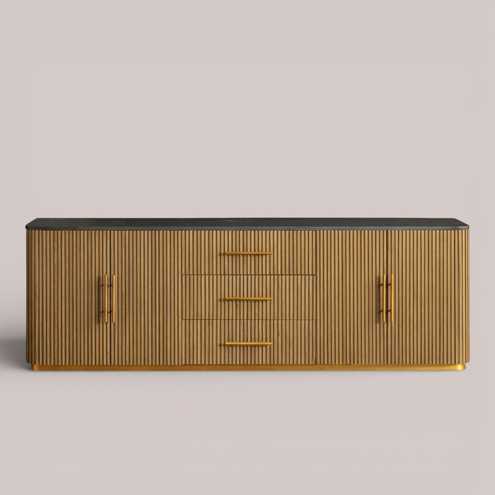 Fanny Plinth Sideboard with Drawers