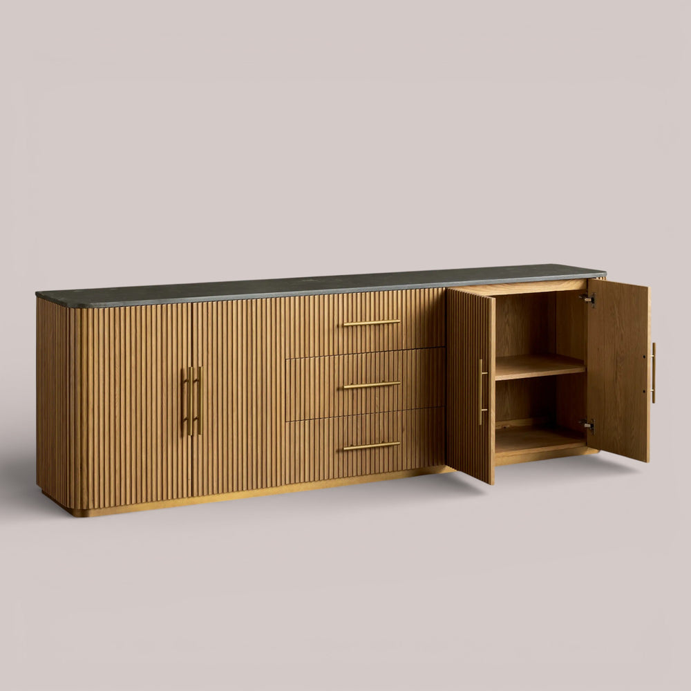Fanny Plinth Sideboard with Drawers