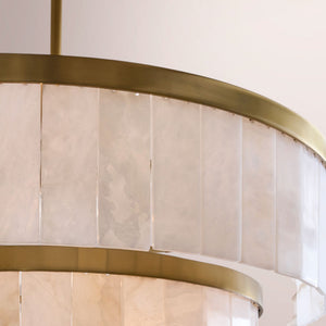 Wendham Alabaster 3 Tier Chandelier