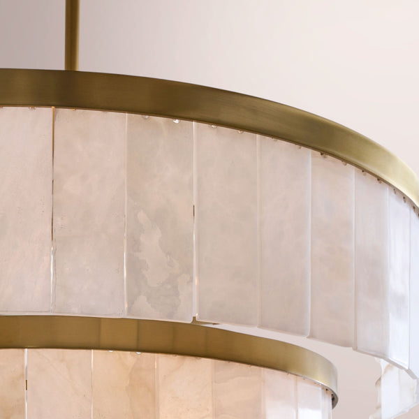 Wendham Alabaster 3 Tier Chandelier