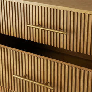 Fanny Wood Five-Drawer Dresser